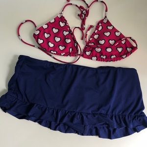 Three pieces (or can sell pieces separate)